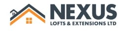 Nexus Lofts & Extensions Ltd logo with house icon and company name